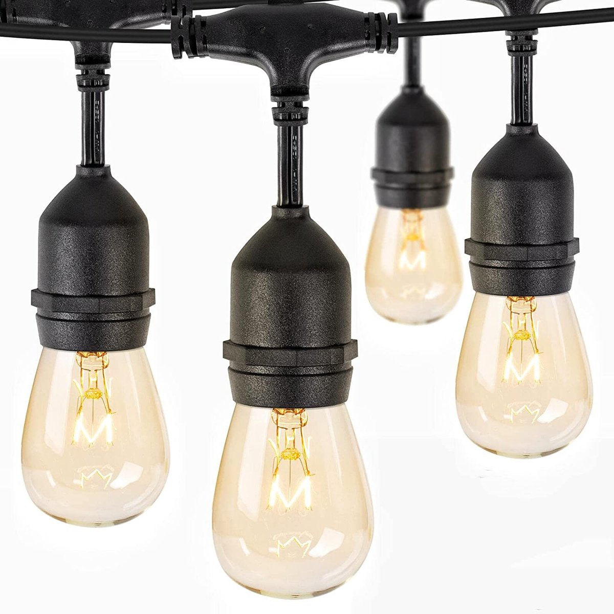 LED Feestverlichting Waterdicht lichtsnoer 7meter Warm Wit incl 10 lampen Voor Binnen en Buiten
