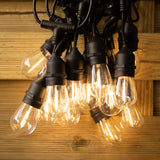 LED Feestverlichting Waterdicht lichtsnoer 7meter Warm Wit incl 10 lampen Voor Binnen en Buiten