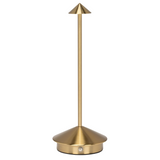 Oplaadbare Tafellamp - Dimbaar - Waterdicht - 29CM - Goud - Dutch Standard