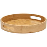Bamboe Dienblad Bruin Ø 30 cm