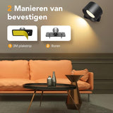 Wandlamp - Oplaadbaar - Dimbaar - Met Afstandsbediening