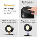Wandlamp - Oplaadbaar - Dimbaar - Met Afstandsbediening
