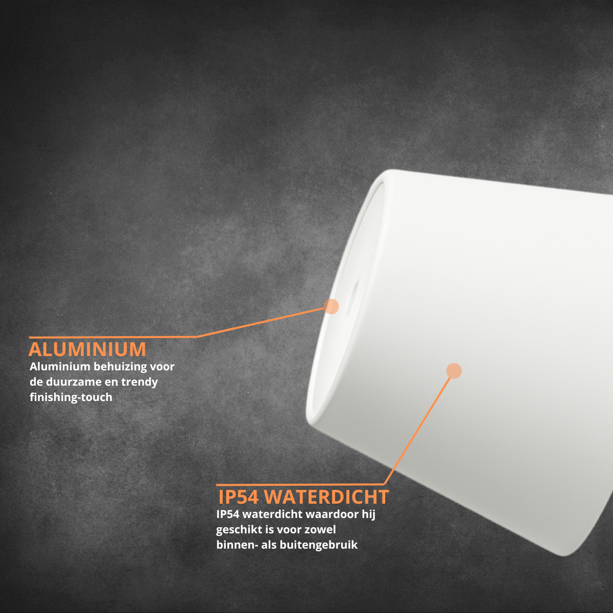 2 Stuks - Oplaadbare Flessenlamp - Dimbare Tafellamp - Aluminium - Waterdicht - Wit - Dutch Standard
