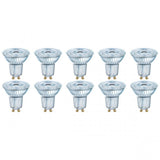 Dimbare GU10 LED lamp 5W 3000k 10 Stuks