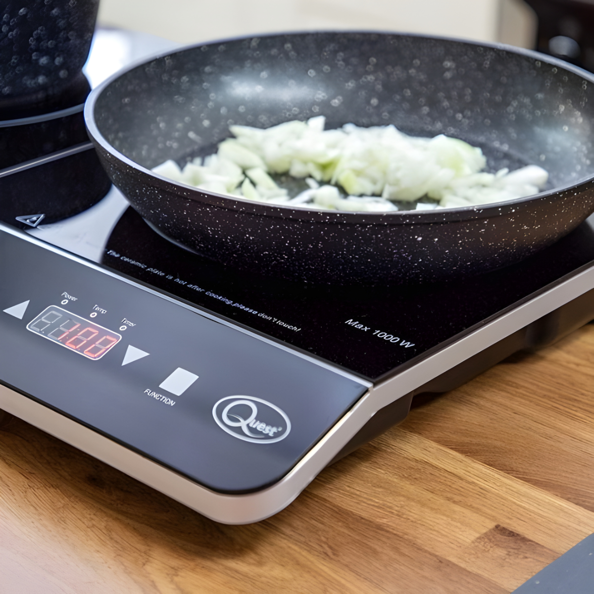 Ensemble de 2 poêles à frire 24/28 cm - Antiadhésives - Sans PFAS - Noires 