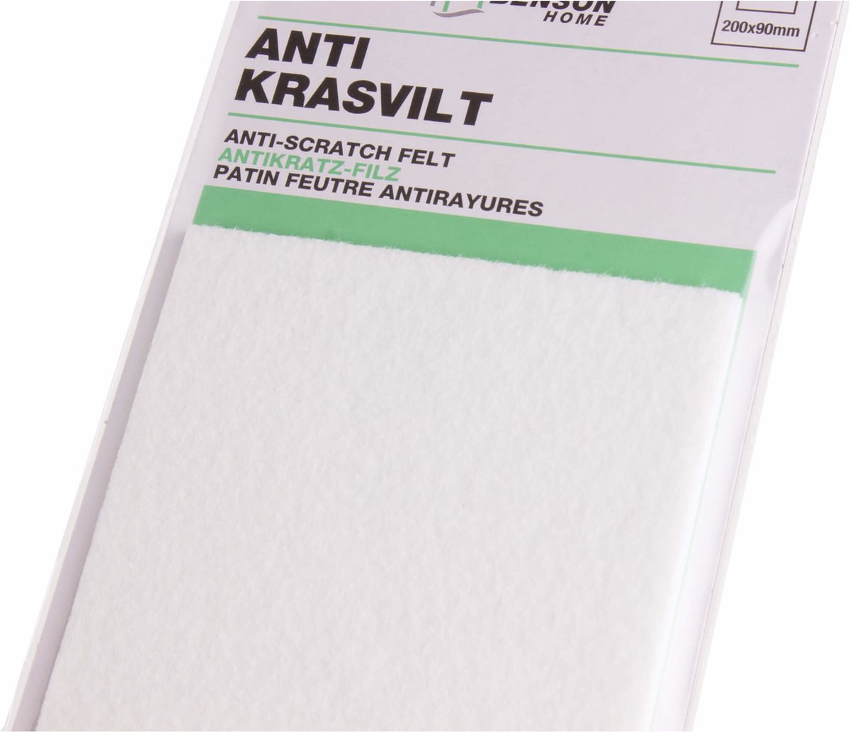 Anti Krasvilt Zelfklevend 20 x 9 cm Wit