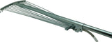 Bladhark 15 Tands Metaal met Verstelbare Steel 155 cm