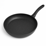 Koekenpannenset 3-delig  20/24/28cm - Antiaanbak - PFAS vrij - Zwart