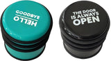 Deurstopper met Tekst Diameter 7.5 cm