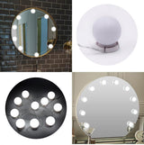 Premium Hollywood lampen - Badkamer spiegel verlichting - 10 Bollen