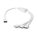 Dual splitter kabel in 3 delen