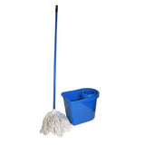 Dweilmop Steel met Emmer Set 15 liter