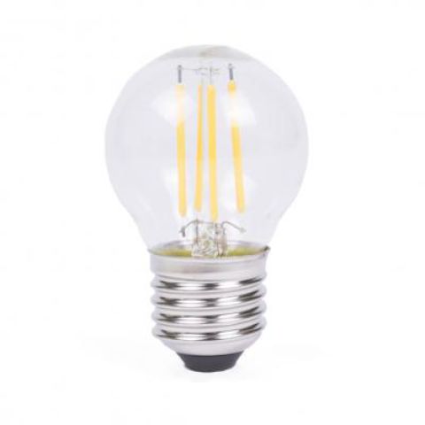E27 LED Filament Kogellamp G45 4W 2200K
