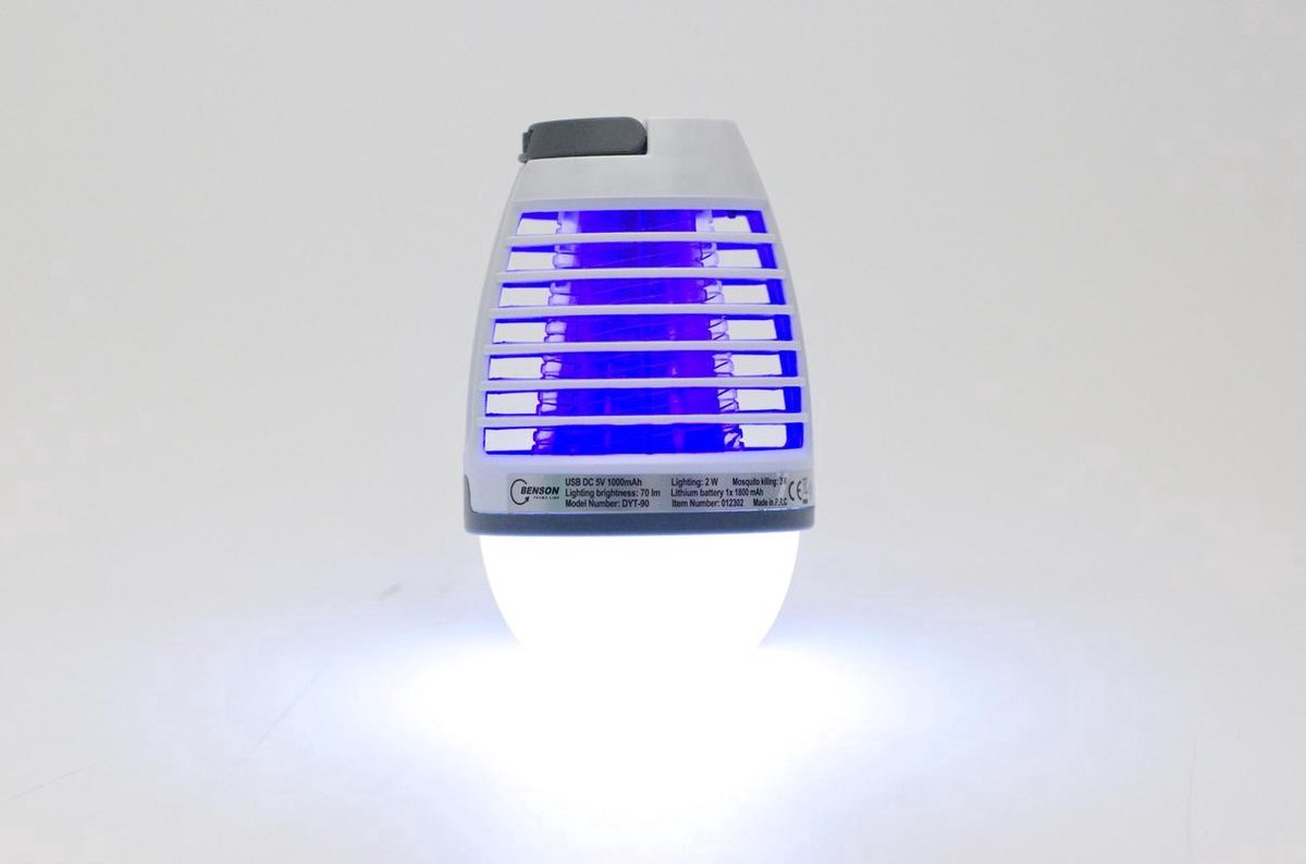 Elektrische UV Anti Insectenlamp 2 IN 1 Lamp Vliegenlamp Insectenverdelger