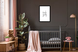 Fotolijst Zwart 70 x 50 cm