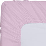 Hoeslaken Roze 140 x 200 cm