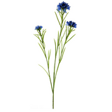 Kunsttak Korenbloem Blauw 65 cm