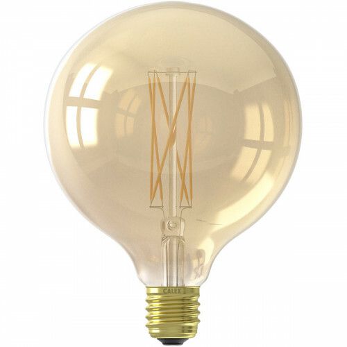 LED Lamp 4W G125 Helder Filament E27 Dimbaar 2200K