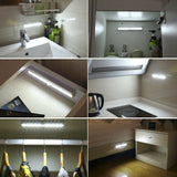 Led verlichting met bewegingssensor Kastverlichting Op Batterijen Trapverlichting Keukenverlichting 15CM Sensorlicht