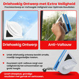 Magnetische raamwisser - Enkel en Dubbelglas