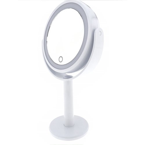 Make Up Spiegel met LED Ring Cosmetische Spiegels met Touch Dimmer 2 Zijde