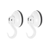 Ophanghaak zuignap wit 2kg set van 2 stuks