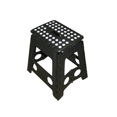 Opvouwbare Kruk Zwart/Wit 120 kg