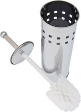 RVS Toiletborstel in houder - Toiletborstelhouder - Wc borstel