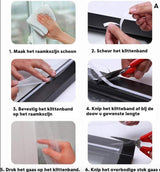 Raamhor - Universele Hor - 130 x 150 - Horrengaas Raam - Hor Voor Ramen