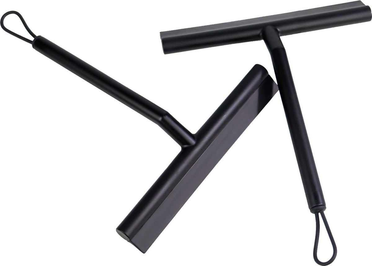 Wisser - Ergonomisch - 25 cm - Zwart