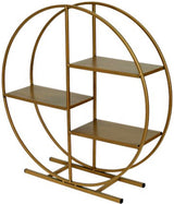 Ronde Wandkast Goud 44 x 43 x 11 cm