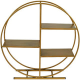 Ronde Wandkast Goud 44 x 43 x 11 cm