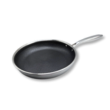 Koekenpan 28cm - RVS Antiaanbak - PFAS vrij - Keramisch -  Daimond