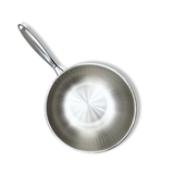 Wokpfanne 28 cm – Edelstahl – PFAS-frei 