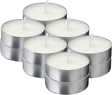 Waxinelichtje 12 Stuks XL Theelichtjes 10 Uur Brandtijd