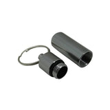 Zilveren Aluminium Pillendoosje voor Aan Sleutelhanger - 52 x - Ø 14 mm