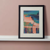 Zwevende Fotoplank Wit 77 x 10 x 4 cm