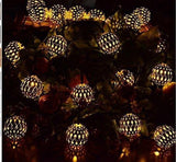 Lichtsnoer Zonne energie 10M 100 LED Waterdicht Lichtslinger Buitenverlichting Marrakesh