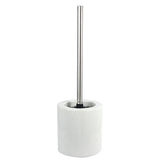 WC Borstel Keramiek met Houder - 40 cm - Wit