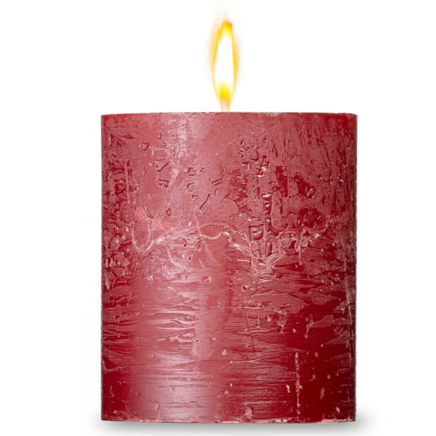 Stompkaars Rood 8 x Ø 7 cm