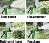 Tuinslang Tuinslag Flexibel 10 Meter Tuinslangen Uitrekbaar Met Koppelstuk 7 in 1 Sproeikop
